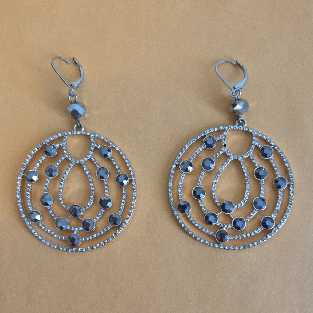 Elegant Silver Dangle Earrings